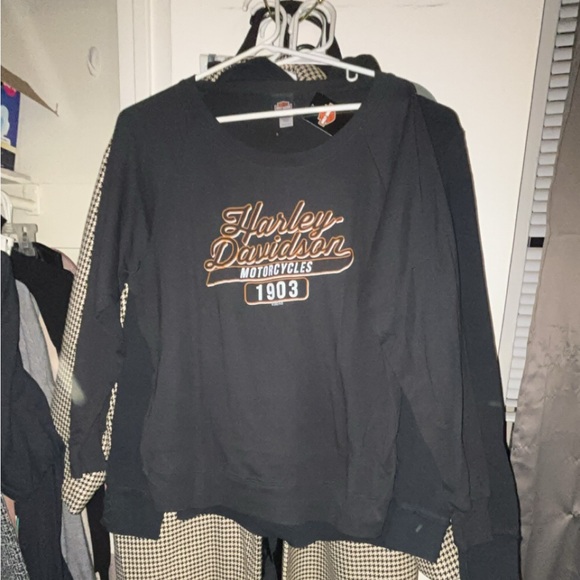 HARLEY DAVIDSON LONG SLEEVE WOMEN’S TOP - Picture 1 of 1